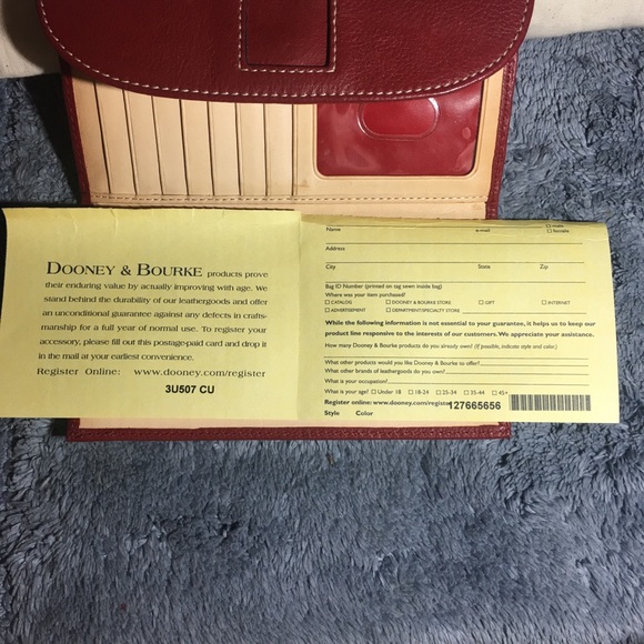 Dooney & Bourke Leather Dillen Continental Wallet - Picture 5 of 8